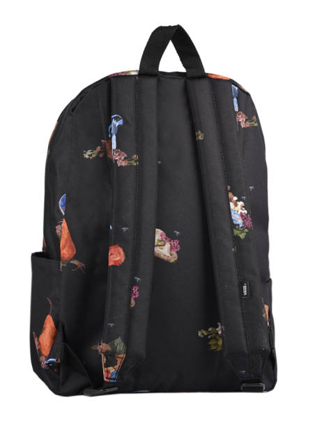 Sac à Dos Vans Noir backpack VN0A5KHQ vue secondaire 5