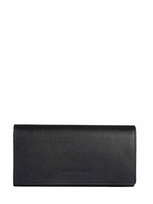 Longchamp Le foulonné Portefeuilles Noir