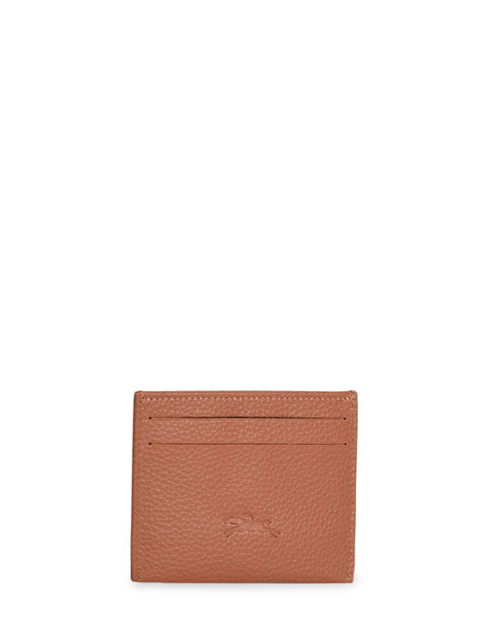 Longchamp Le foulonné Porte billets/cartes Marron