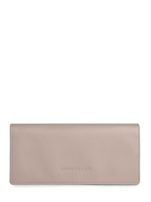 Longchamp Le foulonné Portefeuilles Gris