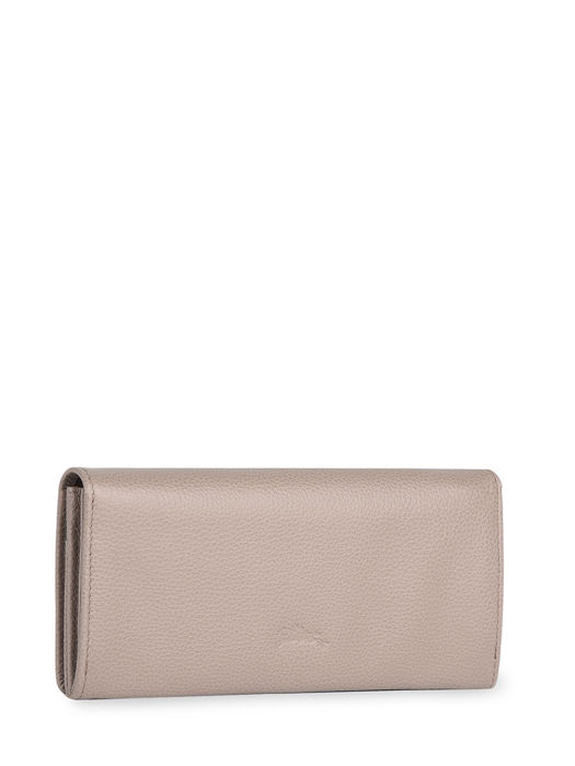 Longchamp Le foulonné Portefeuilles Gris