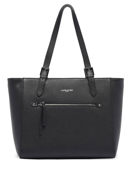 Sac BandouliÃ¨re Firenze Cuir Lancaster Noir firenze 4