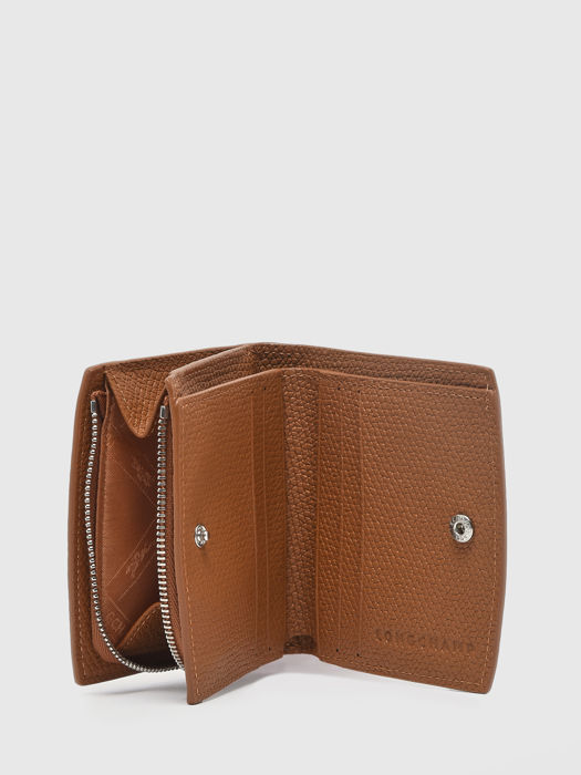 Longchamp Roseau Portefeuilles Marron