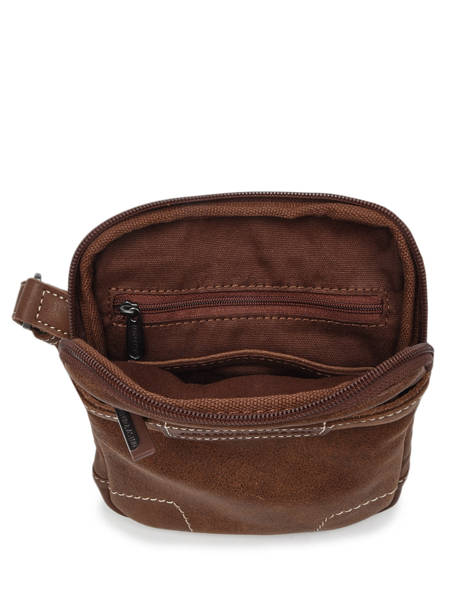 Sac BandouliÃ¨re Arthur & aston Marron marco 6 vue secondaire 3
