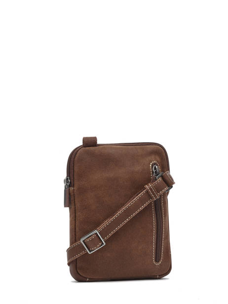 Sac BandouliÃ¨re Arthur & aston Marron marco 6 vue secondaire 4