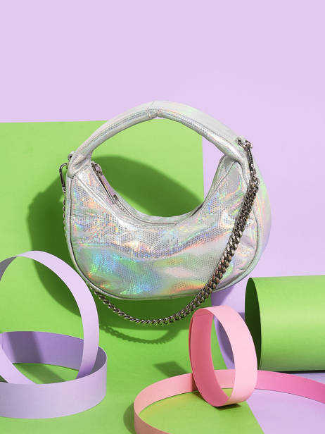 Sac PortÃ© Ã©paule Noholita Cuir Noholita Cuir Lancaster Argent noholita 38