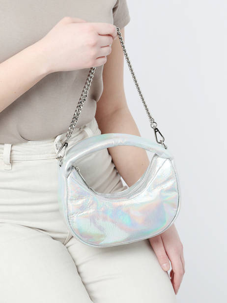Sac PortÃ© Ã©paule Noholita Cuir Noholita Cuir Lancaster Argent noholita 38 vue secondaire 2