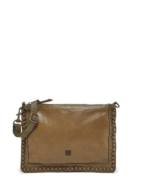 Sac BandouliÃ¨re Heritage Cuir Biba Vert heritage POR2L