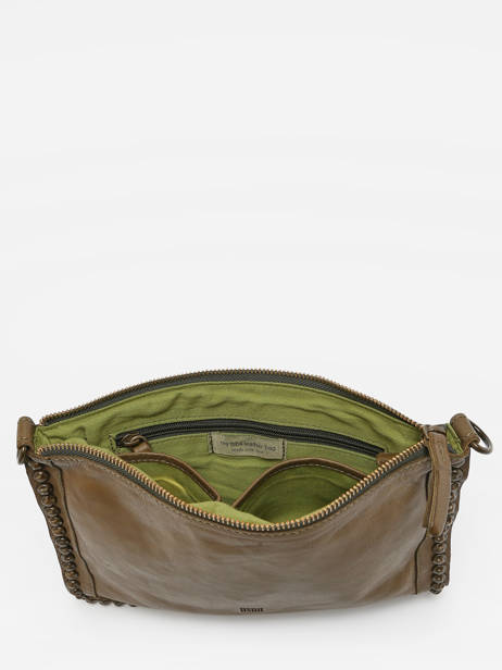 Sac BandouliÃ¨re Heritage Cuir Biba Vert heritage POR2L vue secondaire 3