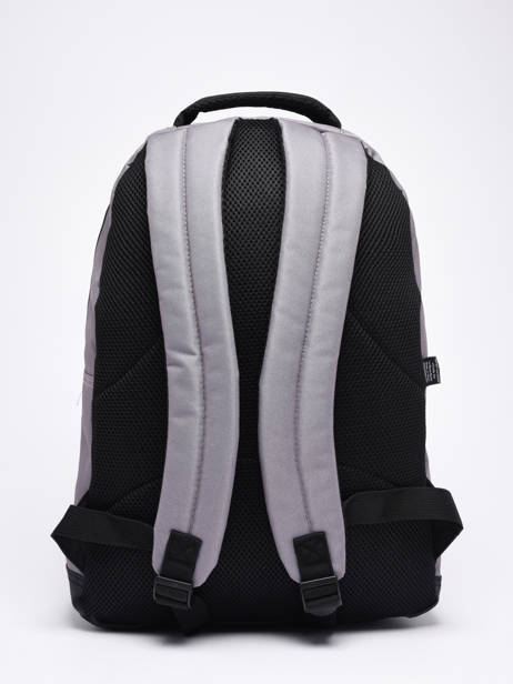 3-compartment Backpack All blacks Gray all black 223A204B other view 4