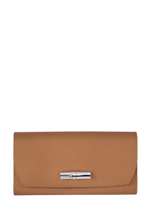 Longchamp Roseau Portefeuilles Marron